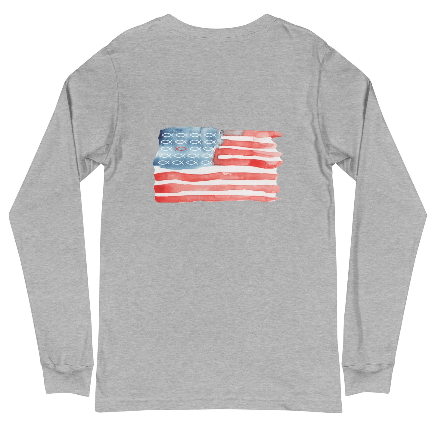 Faith Flag Long Sleeve Unisex Long Sleeve Tee