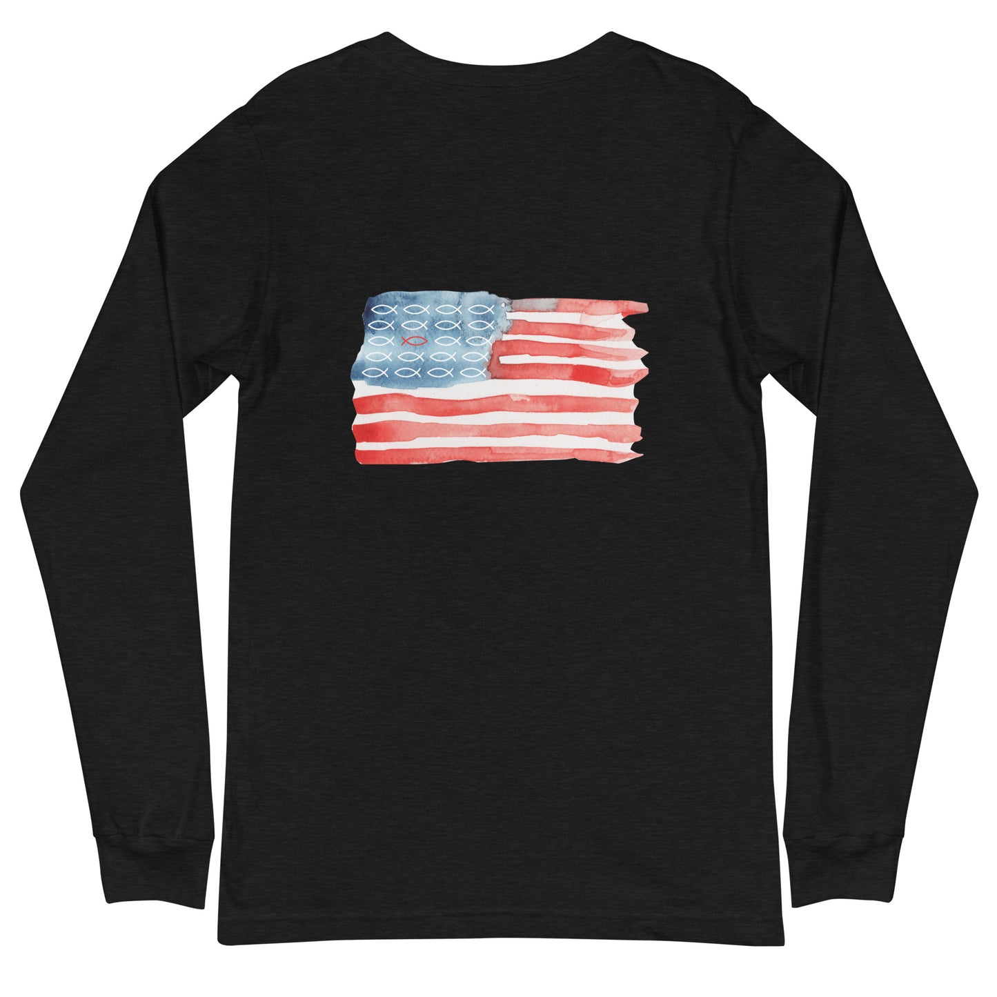 Faith Flag Long Sleeve Unisex Long Sleeve Tee