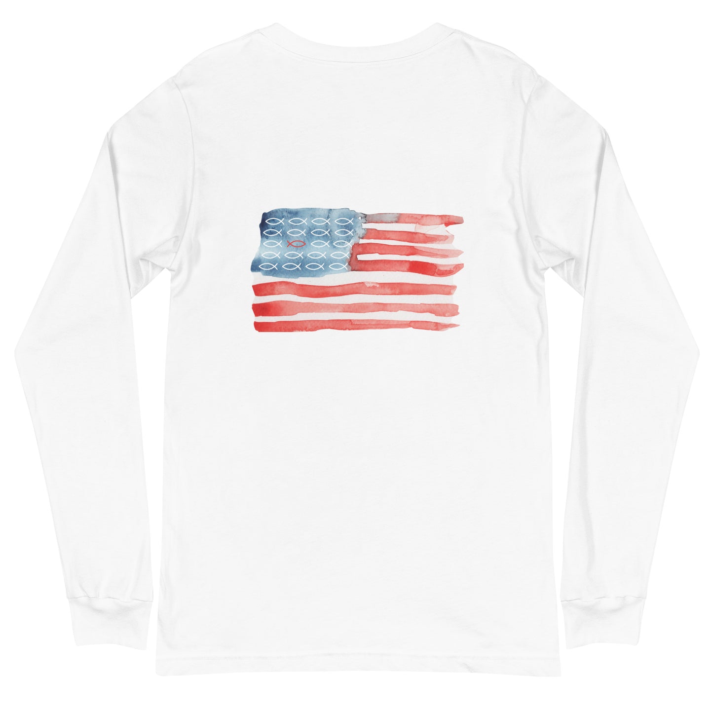 Faith Flag Long Sleeve Unisex Long Sleeve Tee