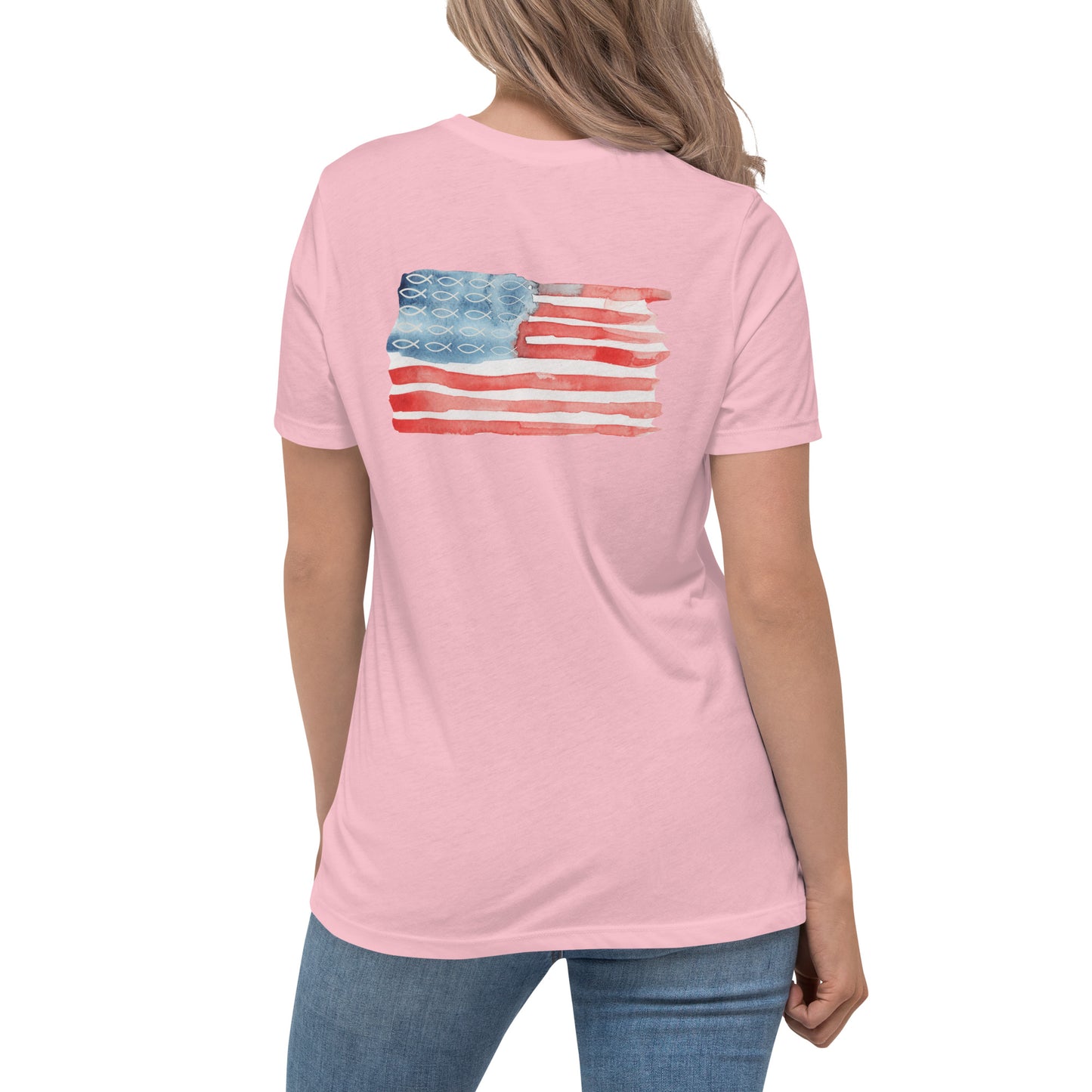 Faith Fish Flag Women's T-Shirt